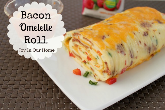 Bacon Omelette Roll