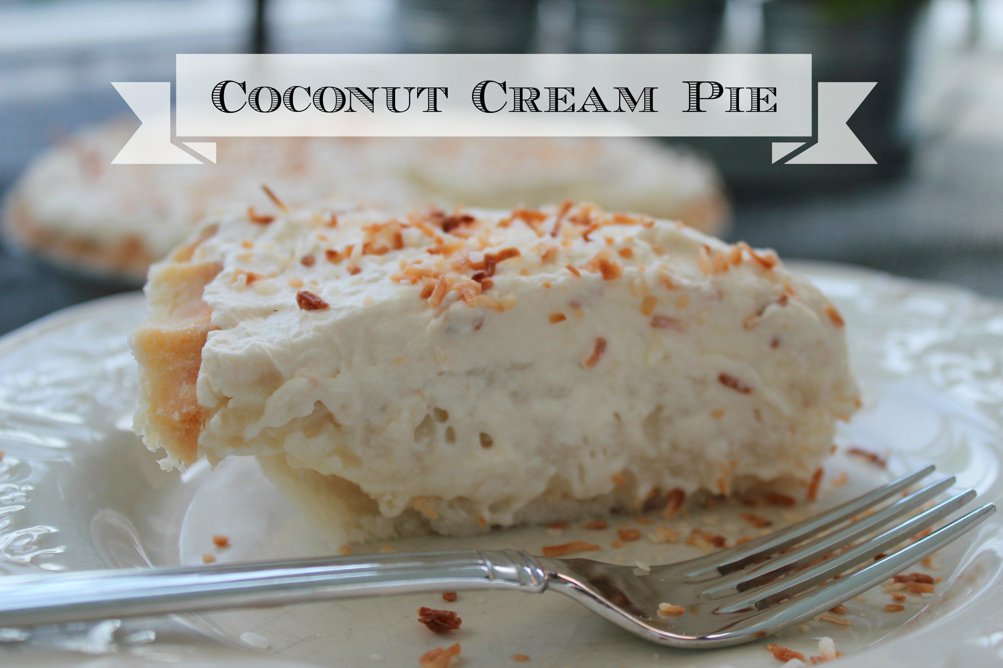 my recipes coconut cream pie my recipes coconut cream pie