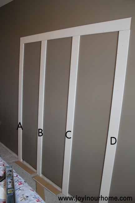 How to Make a Board and Batten Headboard from www.joyinourhome.com