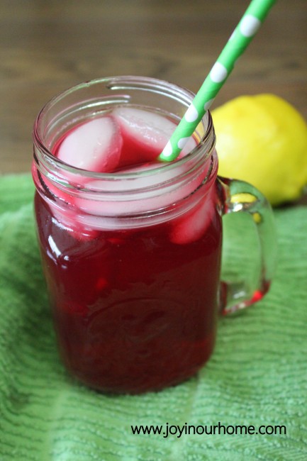 Homemade Starbucks Passion Tea Lemonade