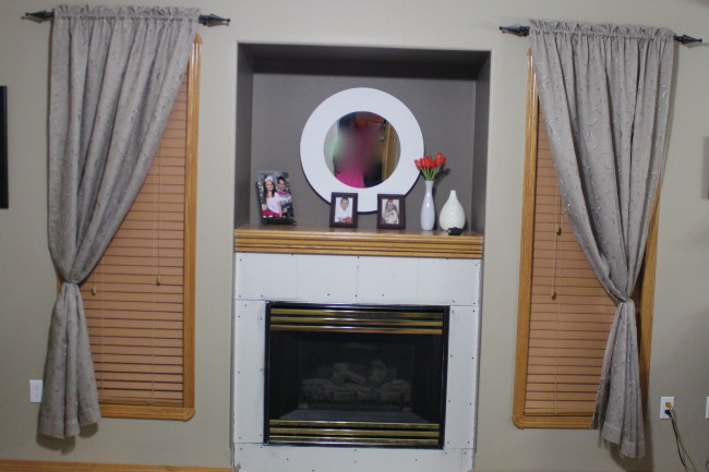 Our Fireplace Makeover at www.joyinourhome.com