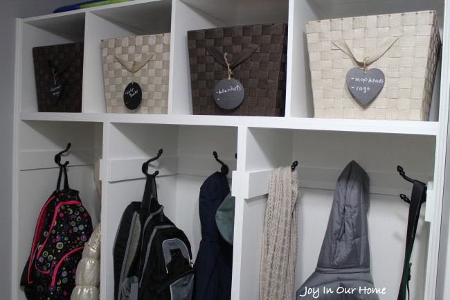 Laundry Room Reveal at www.joyinourhome.com