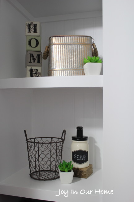 Laundry Room Reveal at www.joyinourhome.com