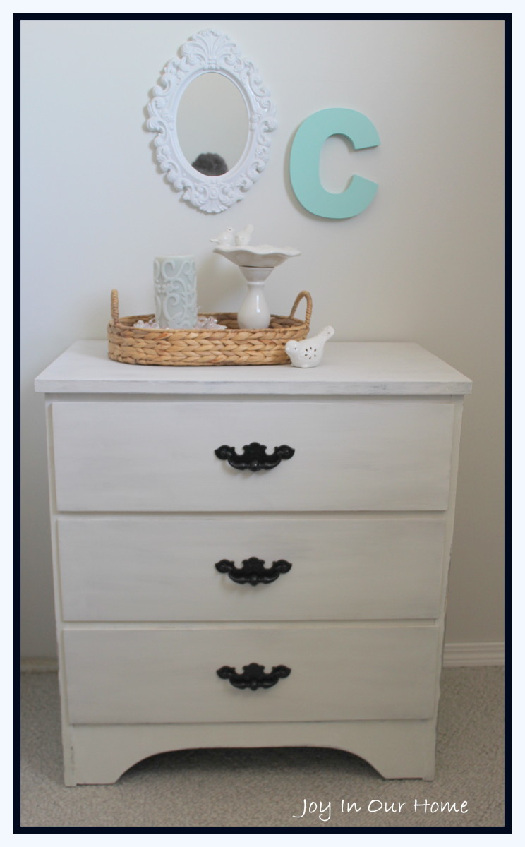Bedside Table Makeover