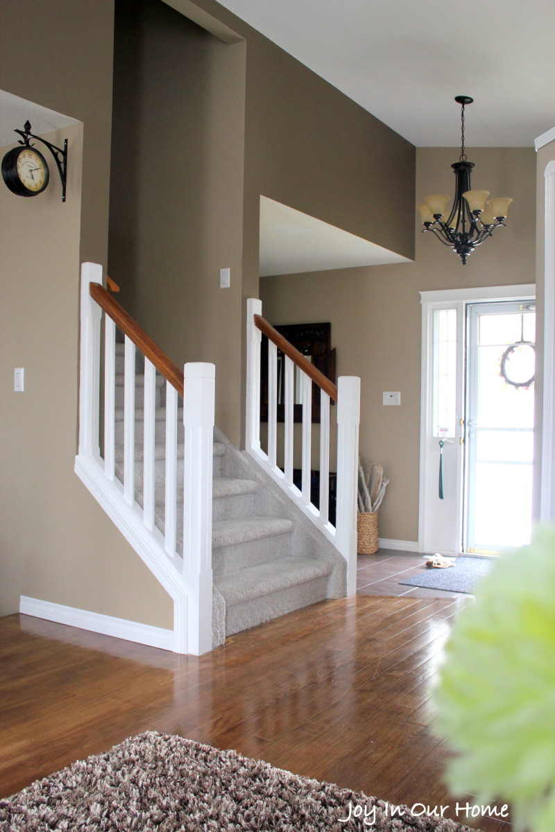 Staircase using Chalkpaint
