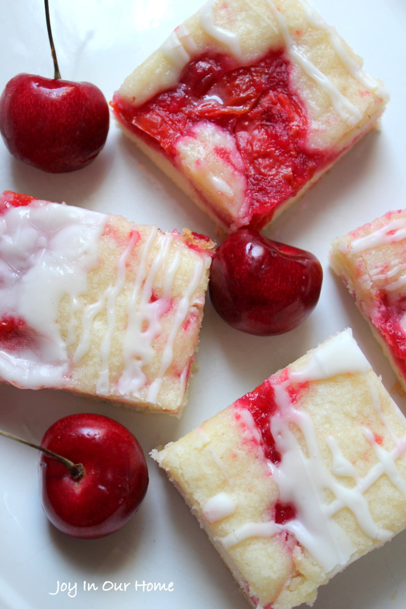 Cherry Almond Bars 