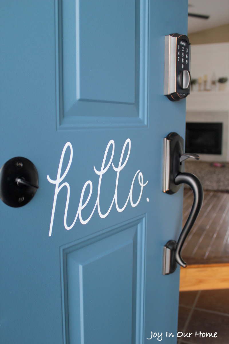 The Easiest Way To Paint a Door from www.joyinourhome.com