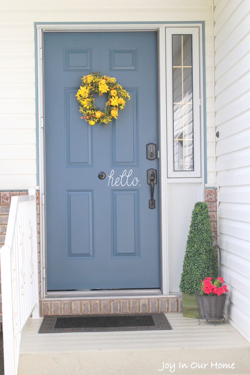 The Easiest Way To Paint a Door