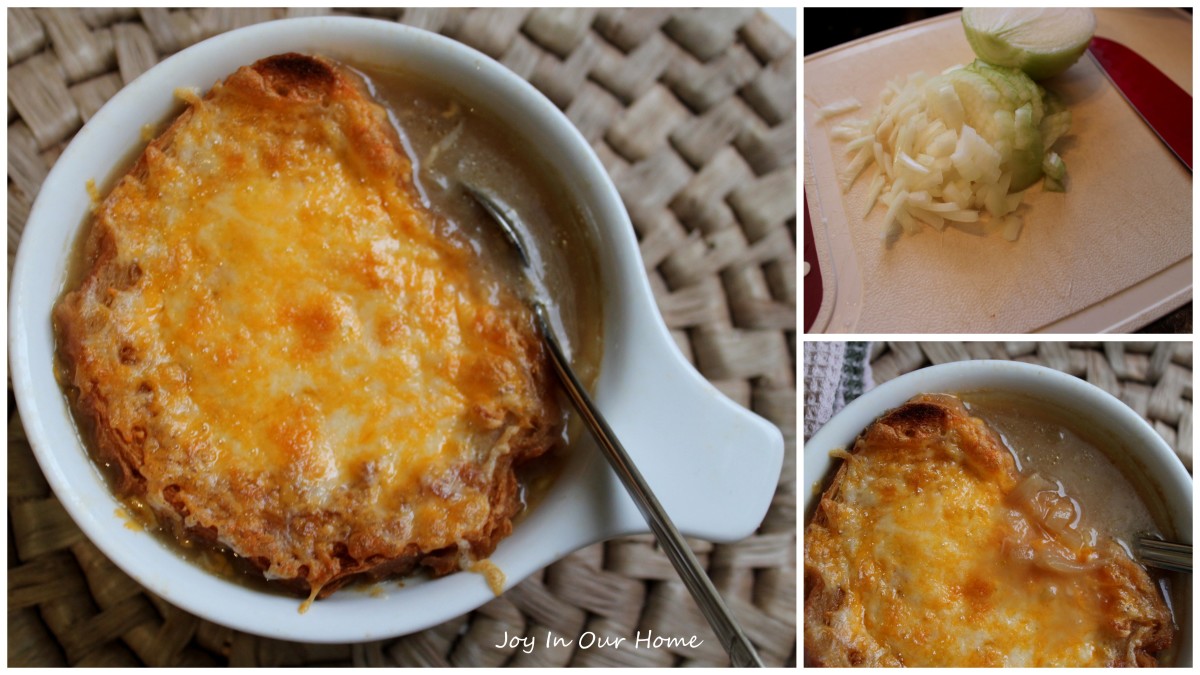 French Onion Soup at www.joyinourhome.com