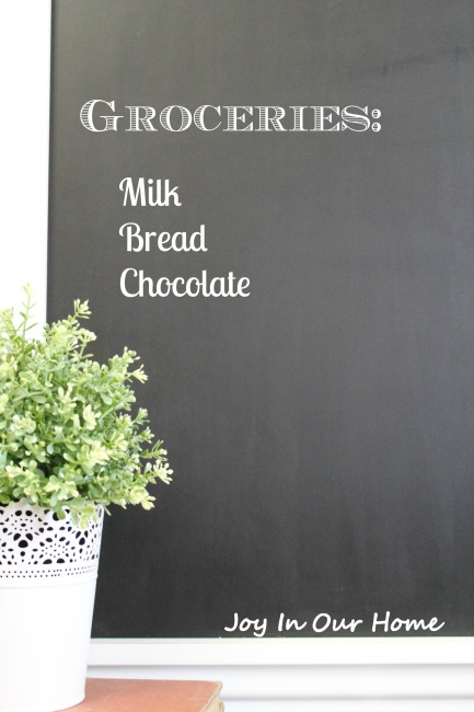 Kitchen Chalkboard Frame