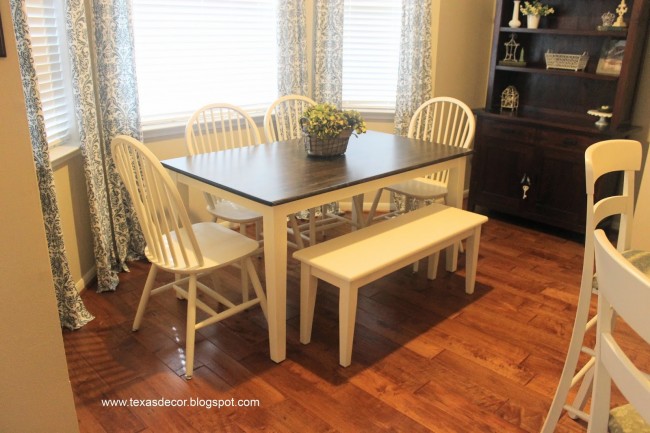 table and chairs