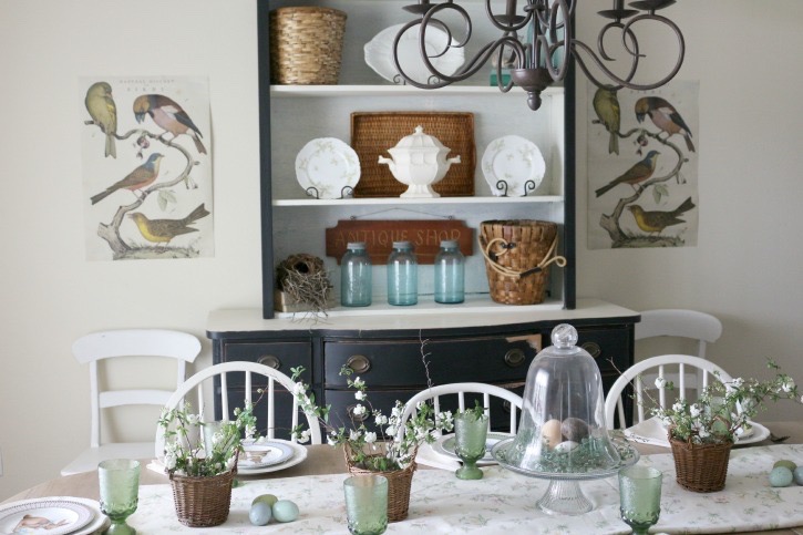 Summer Inspired Dining Room