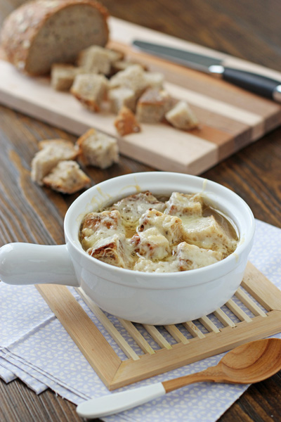 Crockpot French Onion Soup | Cookie Monster Cooking