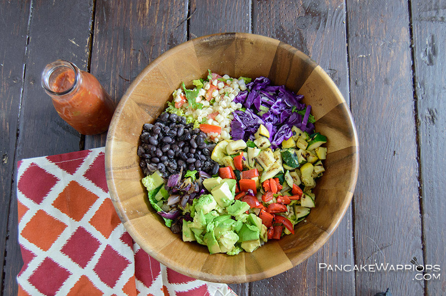 Chopped Salad | www.PancakeWarriors.com